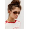 gafas de sol sin montura curvadas de los 90