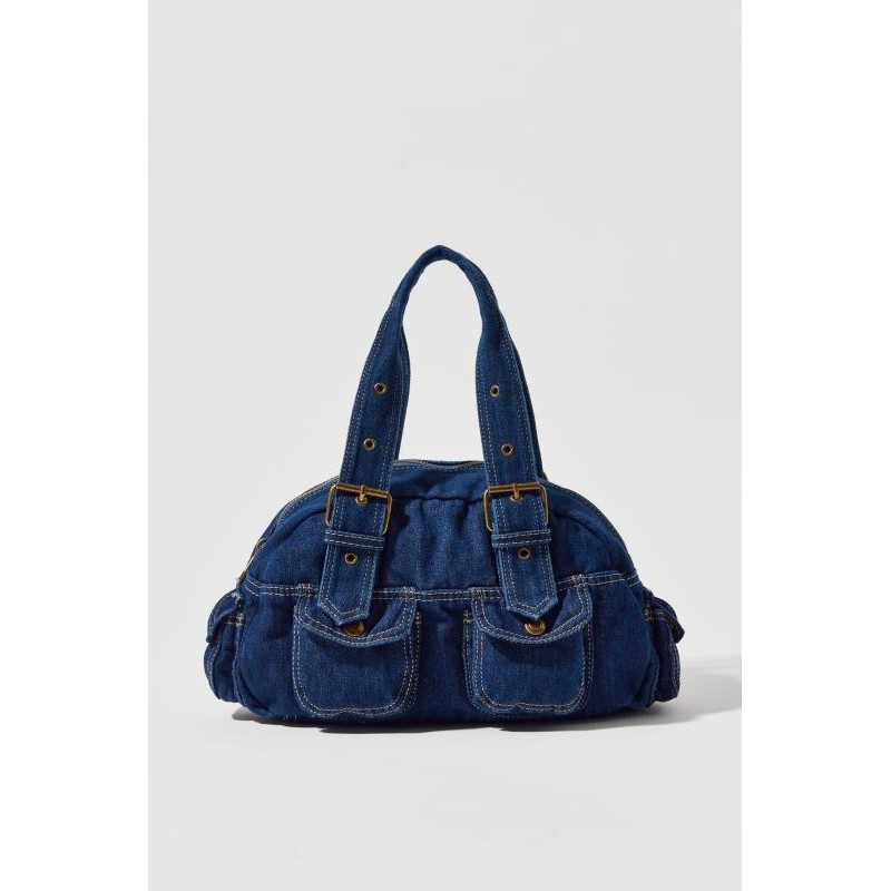 BDG Denim Duffle Shoulder Bag