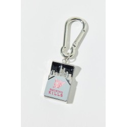 Fumar mata Llavero con mosquetón